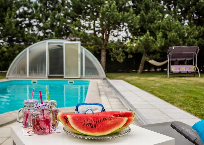 In Near Forest And Pool